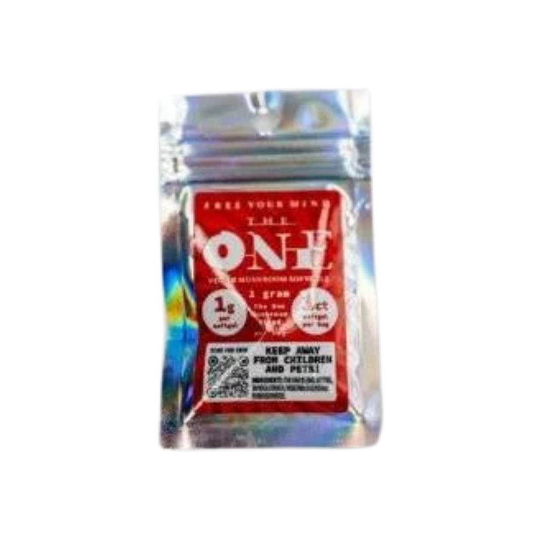 THE ONE: 1-Count 1g Macrodose Soft Gels - Red