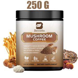bweorths mushroom coffee 250g 10 in 1 health boost