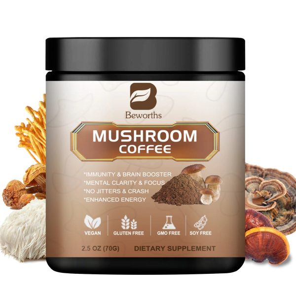 bweorths mushroom coffee 250g 10 in 1 health boost