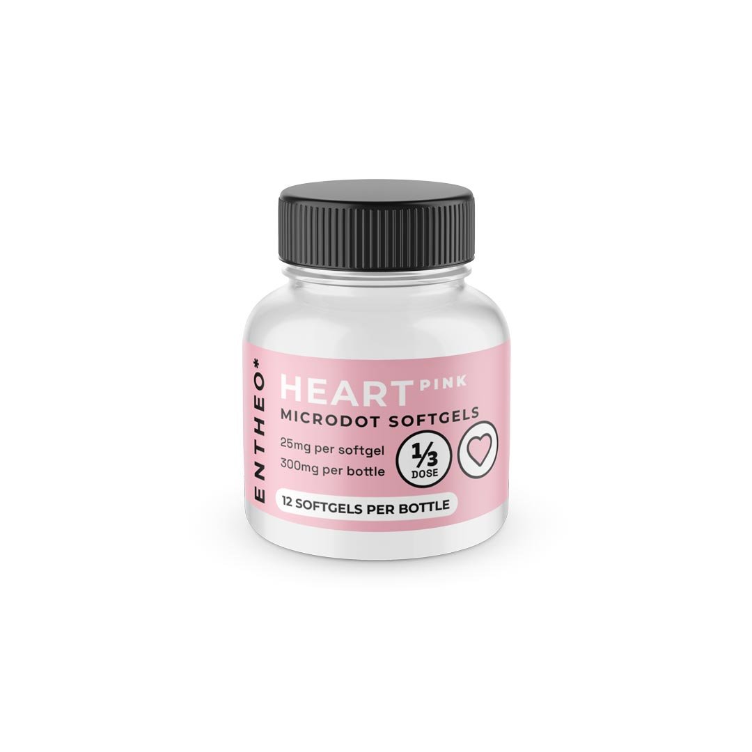 Entheo Pure Heart PINK Microdot Softgels