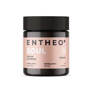 Entheo Peach Vegan Soul Blend Gummies | Mushroom