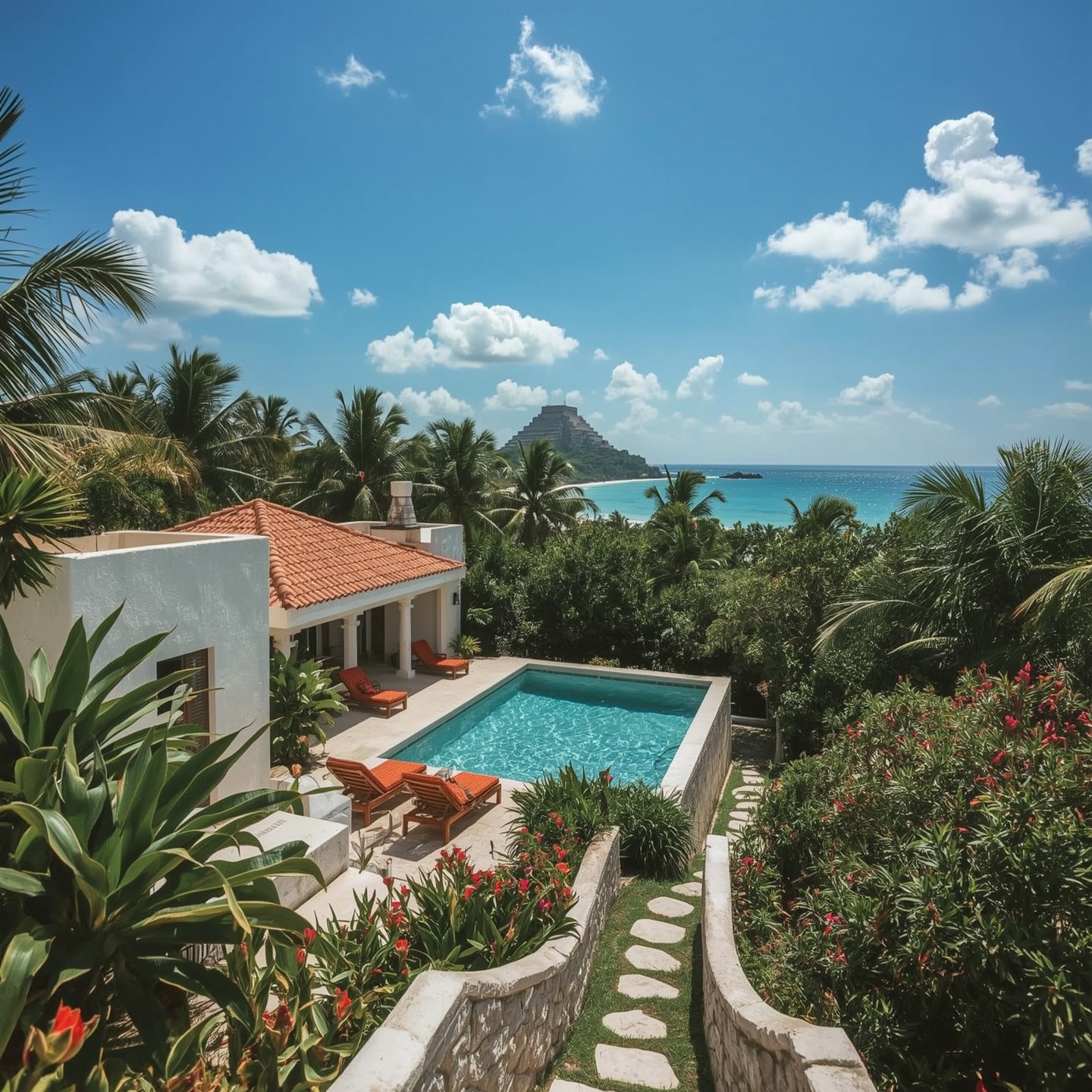 lucid realism a serene and secluded small villa nestled among 0