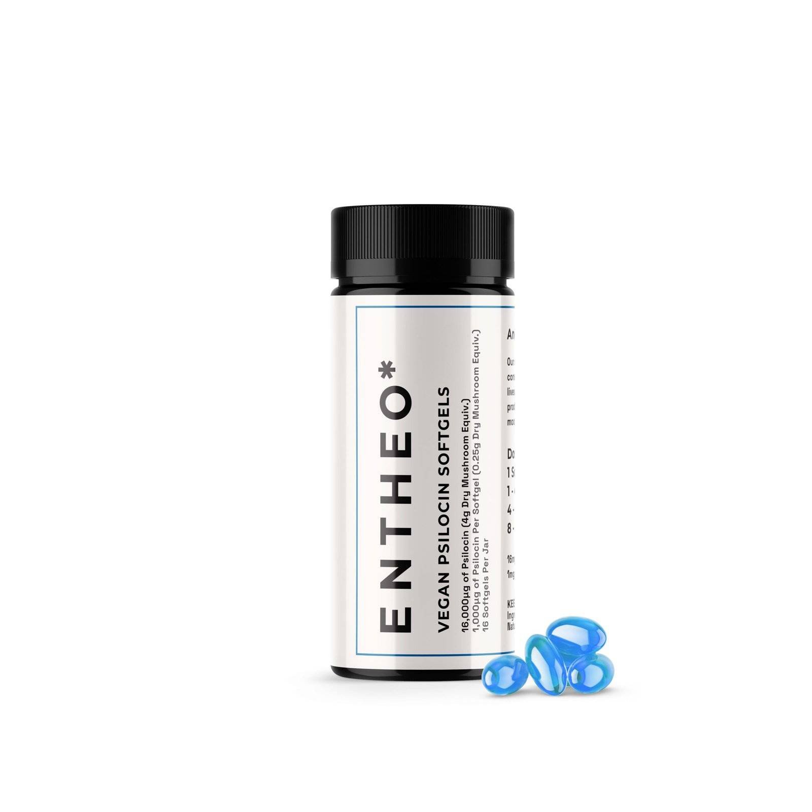 entheo vegan soul blend softgels | magic mushrooms