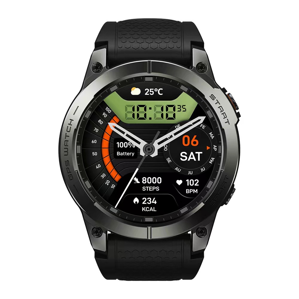 Zeblaze Stratos3Pro smart watch GPS movement track display Bluetooth call health monitoring - Image 5